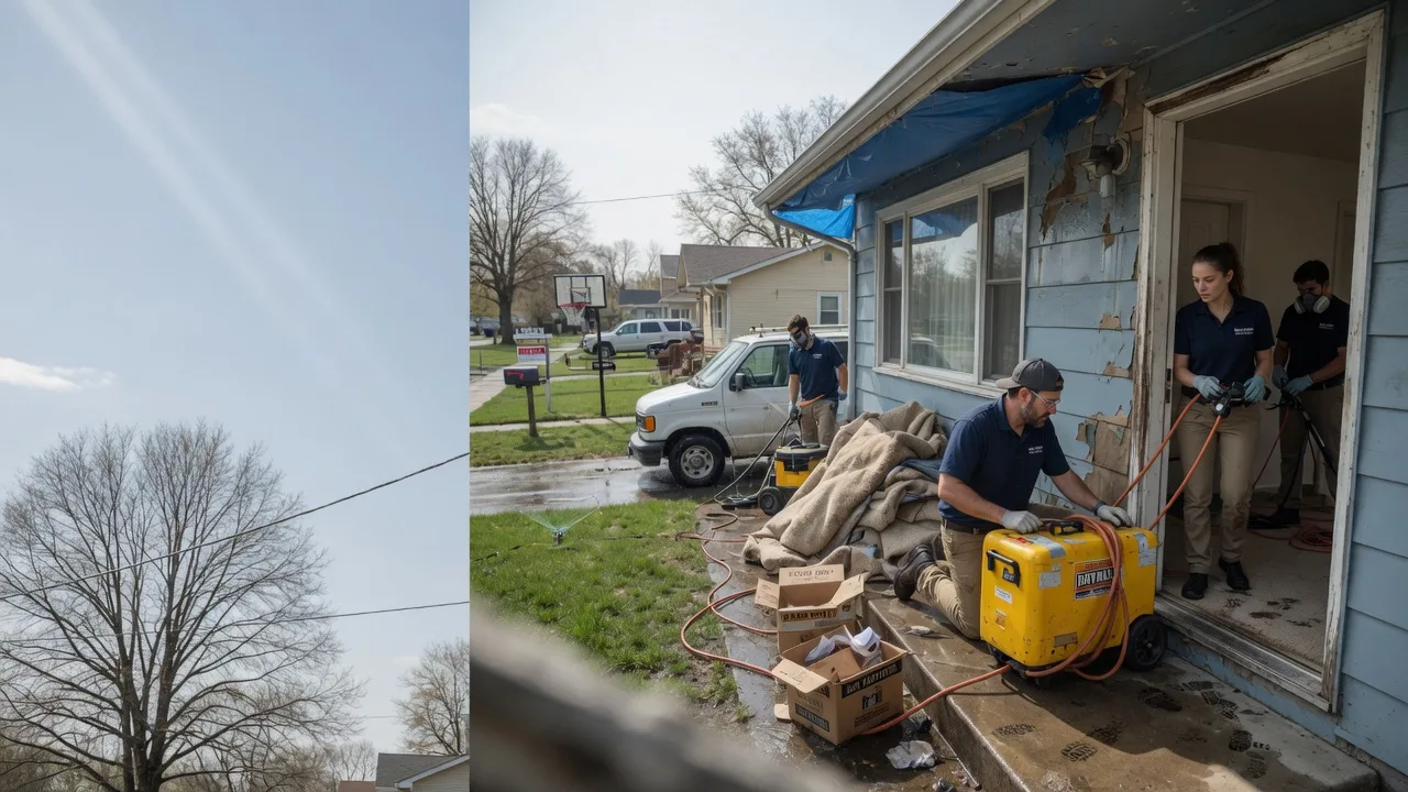 Basement Flood Cleanup in Evanston, IN near me